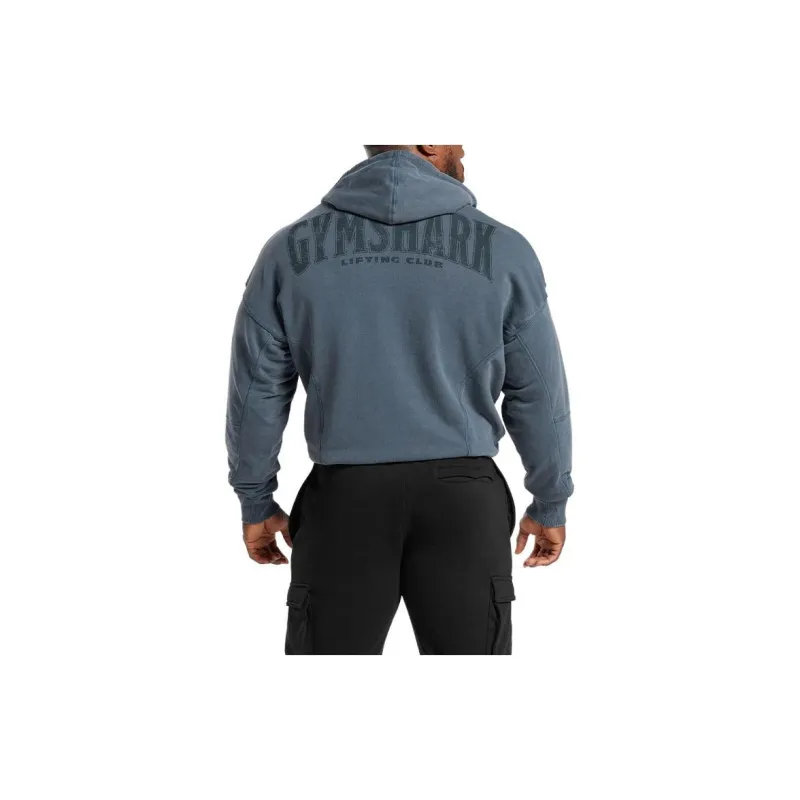 GYMSHARK HERITAGE Sweatshirt Men's Titanium Blue-1