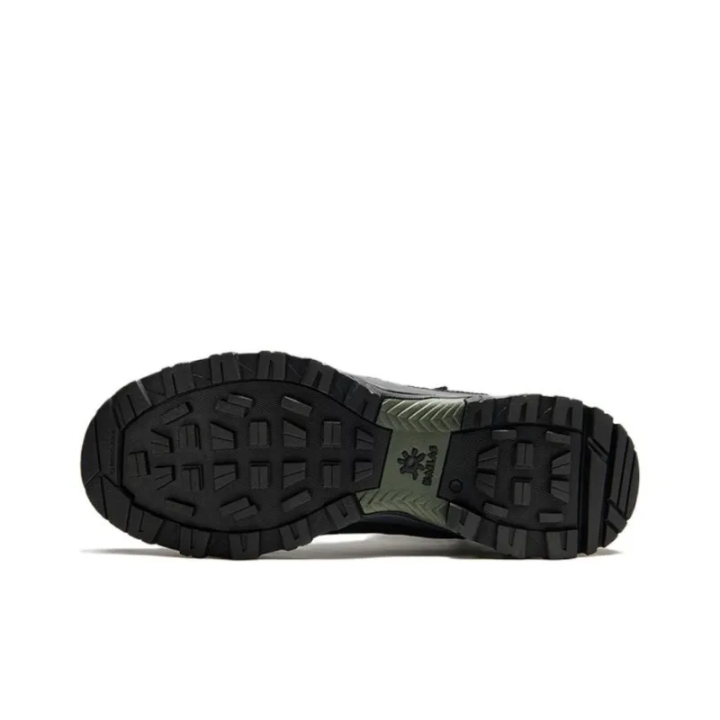 KAILAS Cushioned Wear Resistant Water Resistant Mid Top Hiking/Trekking Shoes Men's Green Gray-5