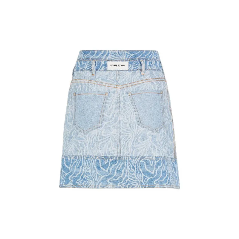 SONIA RYKIEL SS24 Denim Shorts Women's Blue-1
