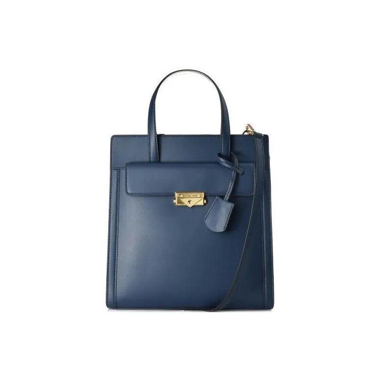 MICHAEL KORS Leather Handbag Women's Blue-1