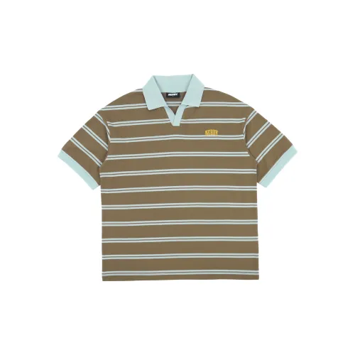 Nerdy Polo Shirts Unisex Brown