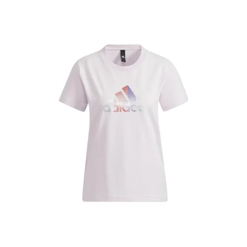 Adidas T-Shirts Women's Pink