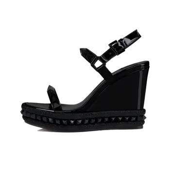 CL Pyraclou One Strap Sandals Women's Black