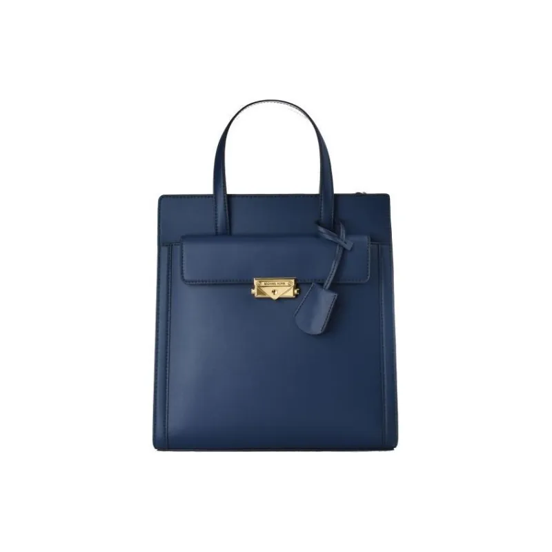 MICHAEL KORS Leather Handbag Women's Blue-0