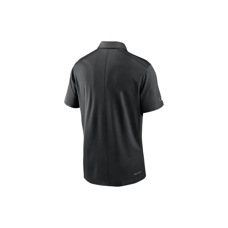 Nike MLB Collaboration New York Mets Authentic Collection Polo Shirt New York Mets Men's Black-1