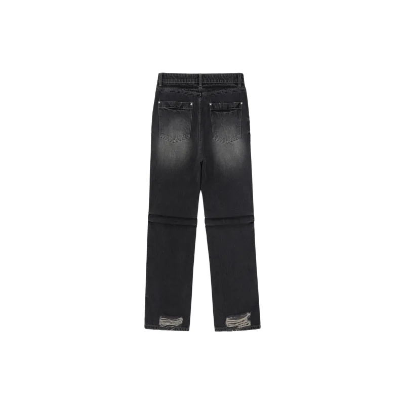 PCLP AW23 Party & Life Series Jeans Unisex Black-1