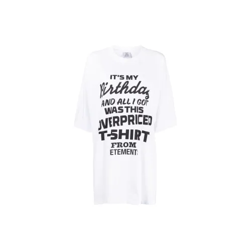 Vetements Birthday Graphic-print T-shirt