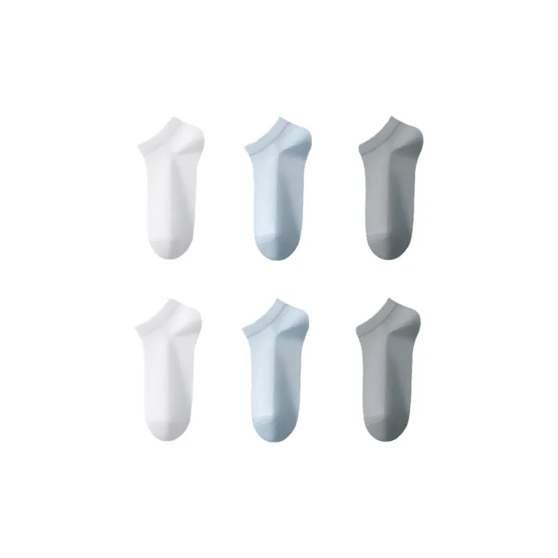 H YXIANG Ankle Socks Men's 6 Pack-3