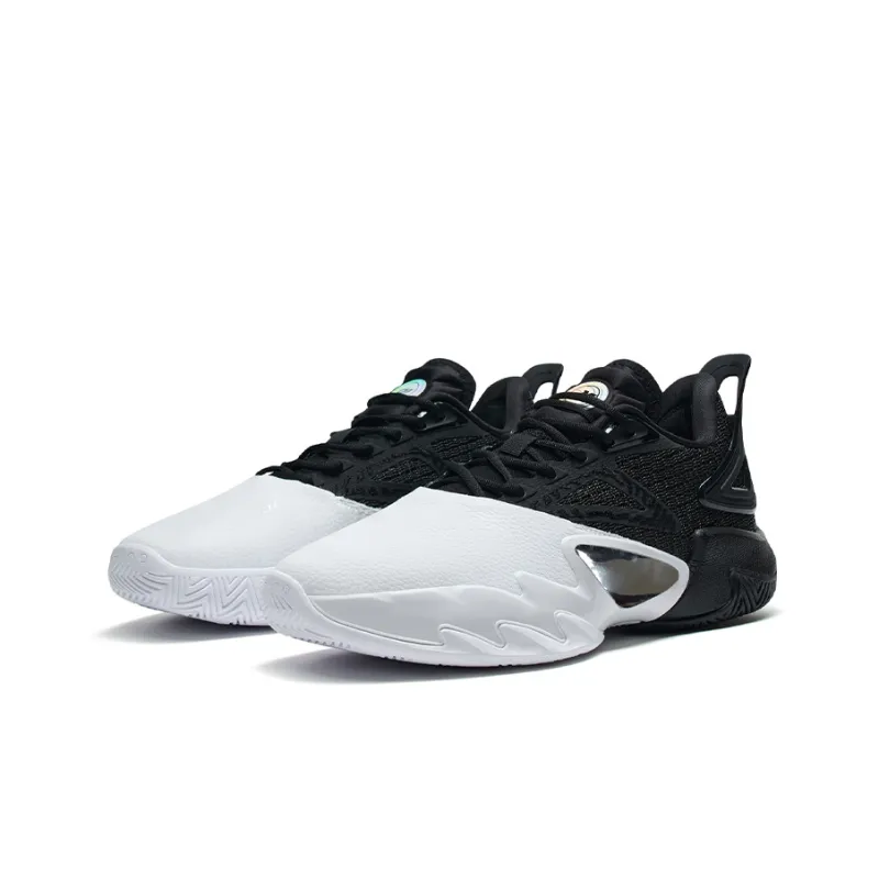 XTEP Reverse Heaven 1.3 Generation Low Top Basketball Shoes Men's Day And Night-4