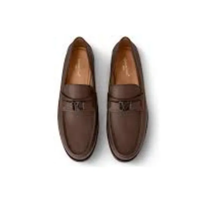 LOUIS VUITTON Major Loafers Men's Brown-3
