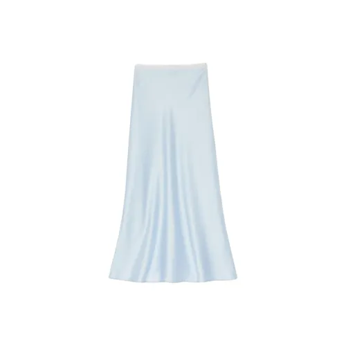 Sandro Casual Long Skirts Women's Blue