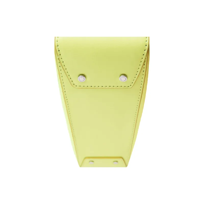Alexander Wang Polyamide Shoulder Bag, Portable Shoulder Bag Small Size Women's Neon Yellow-3