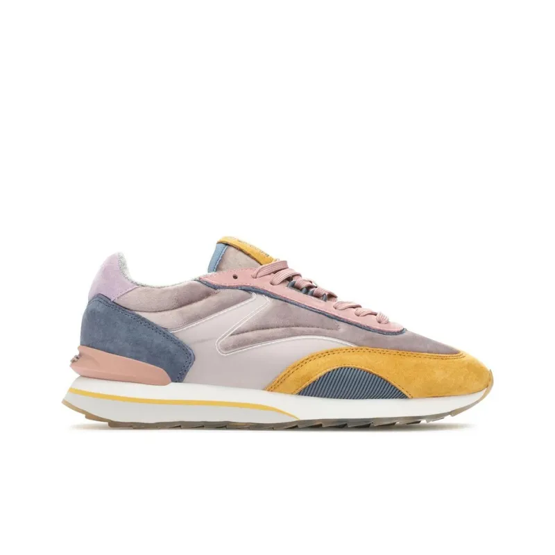 HOFF Anti Slip Wear Resistant Low Top Casual Shoes Women's Yellow Gray Blue-1