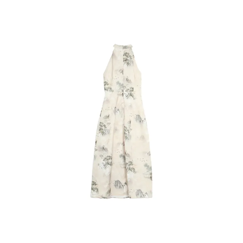 SETIROM Sleeveless Dress Women's Ecru-1