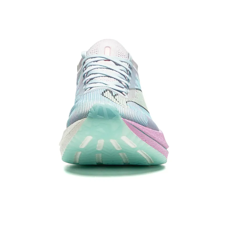LiNing Feidian 4 Elite Anti Slip And Wear Resistant Breathable Low Top Casual Running Shoes Unisex Purple Ice Cyan-3
