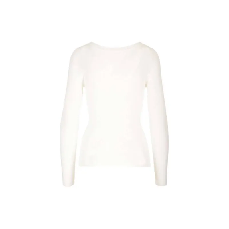 PAROSH SS24 Sweater Women's White-1