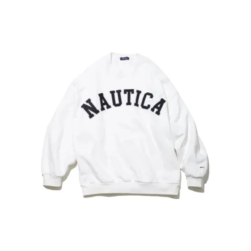 nautica white sail Unisex Sweatshirt