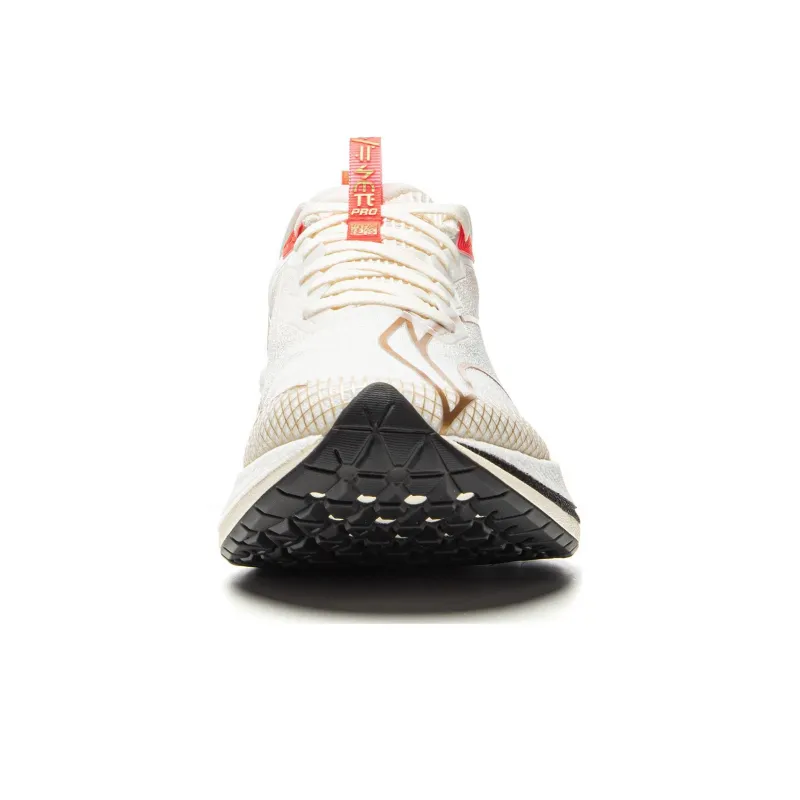LiNing Red Hare 7 Pro Shock Absorbers With Slip Resistant Features Low Top Running Shoes Women's Standard White-3