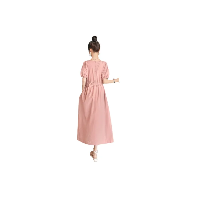 Cypress House Short Sleeved Dress Women's Pink-0