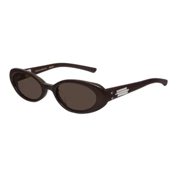 GENTLE MONSTER Gentle Monster X Jennie Oval Sunglasses Unisex Brown