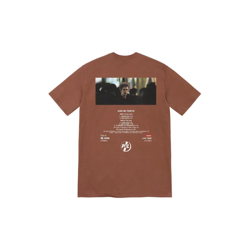 Supreme X PiL Live In Tokyo Tee-8