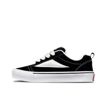 LuzaoT SUPER DRAG Wear Resistant Low Top Skateboard Shoes Unisex Black White