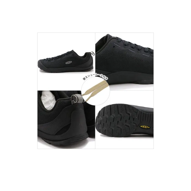 KEEN Jasper Abrasion Resistant Low Top Outdoor Shoes Men's Black-6
