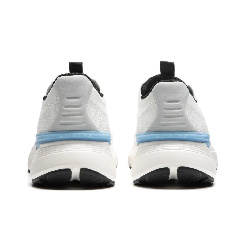 LiNing Light And Shadow Element Anti Slip Wear Resistant Low Top Casual Running Shoes Men's White Blue-5