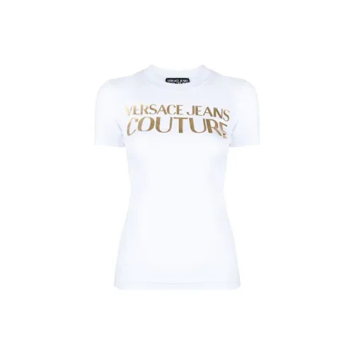 VERSACE JEANS COUTURE T-Shirts Women's White