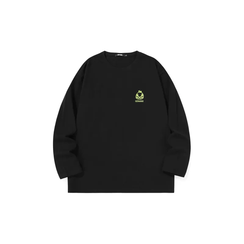 GENANX Long Sleeved T Shirt Unisex-1