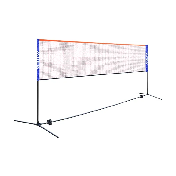 WITESS Foldable And Portable Badminton Nets Alloy Tube Indoor And Outdoor 2.1m 6.1 Beige-17