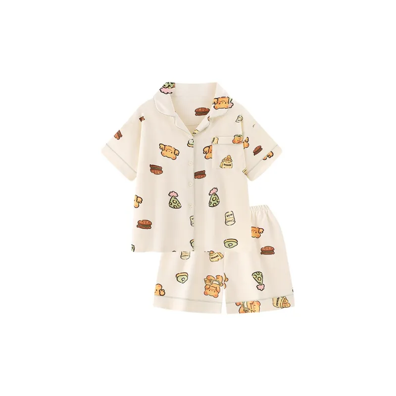 Beast's Secret Pajama Set Women's Ecru-0