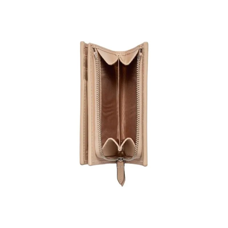 GUCCI Marmont Leather Wallet Medium Size Unisex Light Beige-5