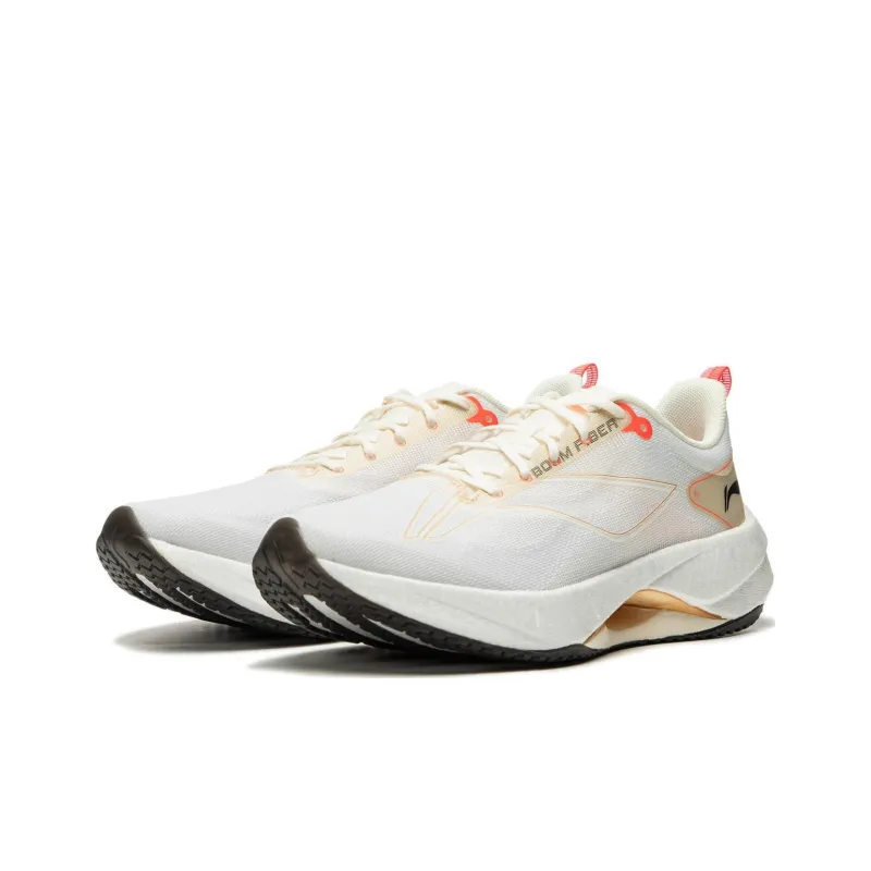 LiNing Super Light 21 Slip Resistant, Abrasion Resistant, Breathable Low Top Running Shoes Women's White-2