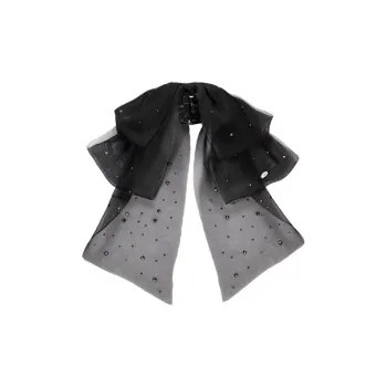 She's Polyester, Polyamide Ponytail Half Hair Clip Women's