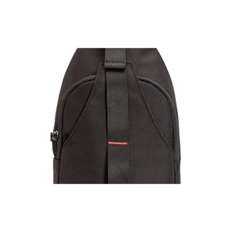 Anta Variety Training Collection Nylon Spell PU Sling Bag Unisex Basic Black-4