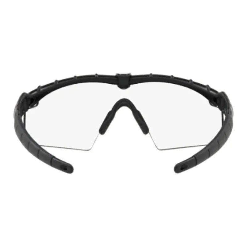 Oakley - Irregular Shape Eyeglass Frames Men's Black-1