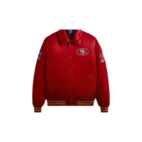 KITH X NFL FW23 Co-branded Series Jackets Unisex Red