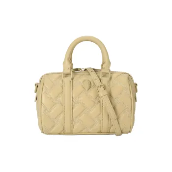 Kurt Geiger London Leather Boston Bag Shoulder Bag Crossbody Bag Handbag Small Size Women's Cream