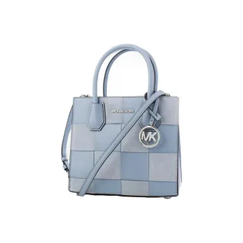 MICHAEL KORS Leather Shoulder Bag, Crossbody Bag, Handbag Women's Blue