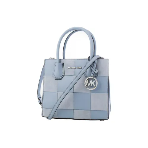 MICHAEL KORS Leather Shoulder Bag, Crossbody Bag, Handbag Women's Blue