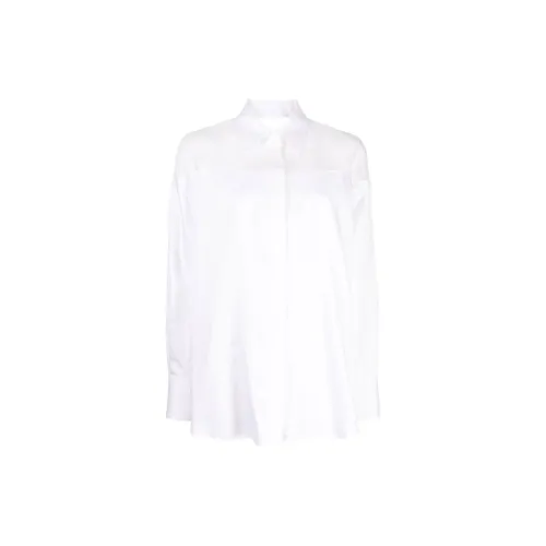 helmut lang Poplin Tuxedo Shirt