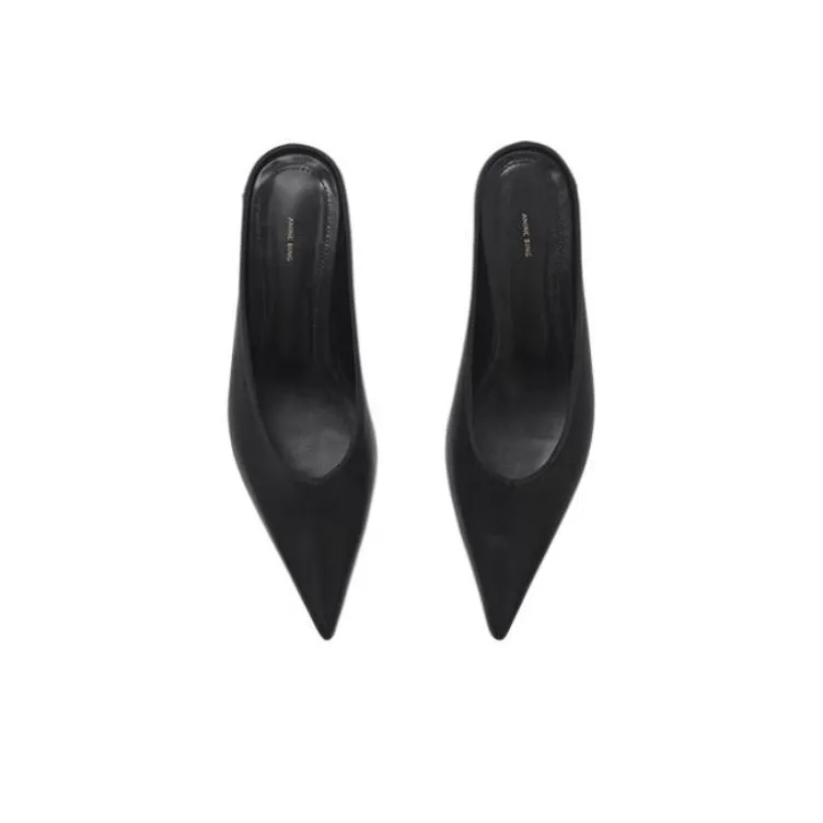 Anine Bing Pointed Rooney Mules Women's-6