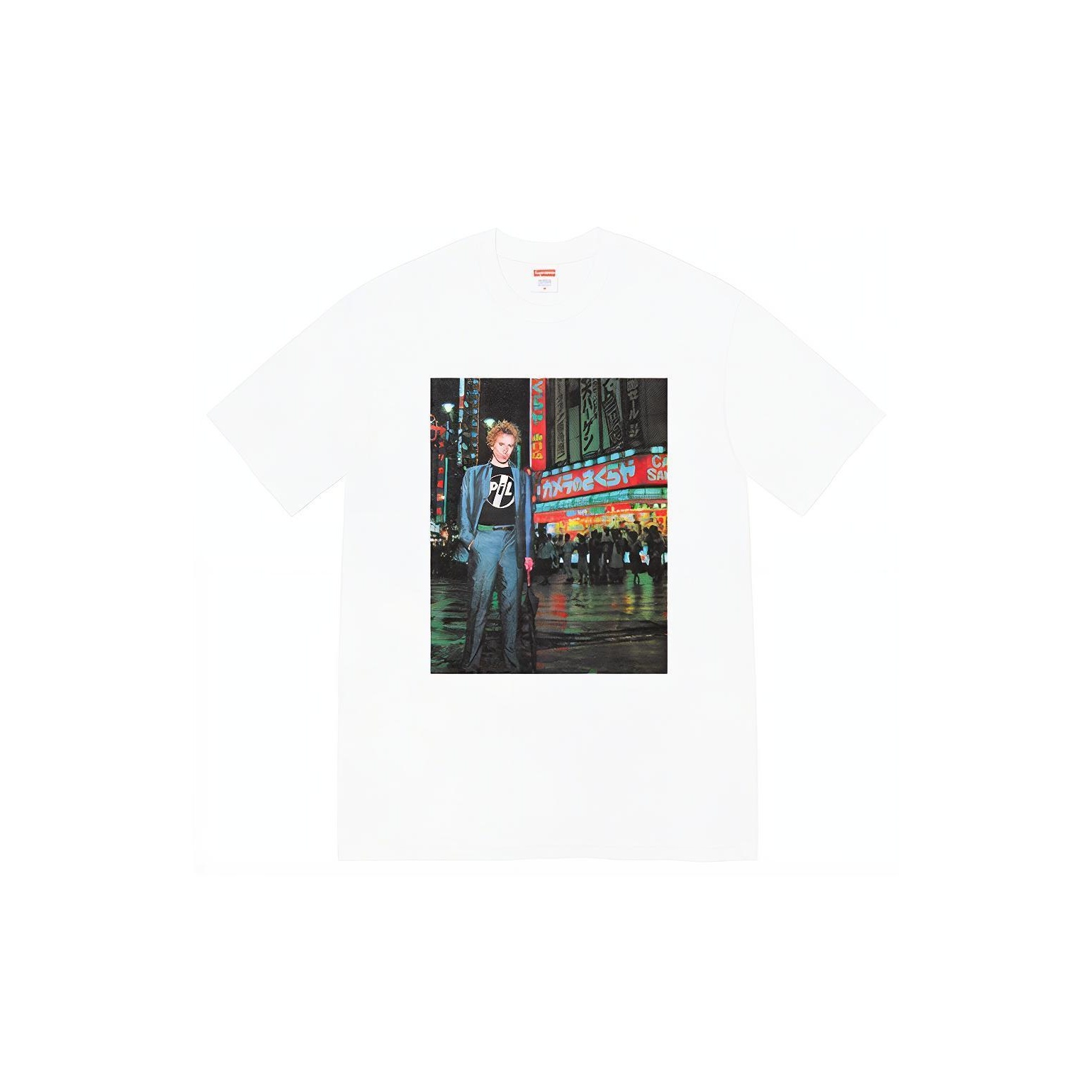 Supreme PiL Live in Tokyo Tee Light Blue L - POIZON