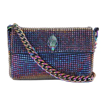 Kurt Geiger London Crystal Finish Shoulder Bag Crossbody Bag Small Size Women's Multicolor