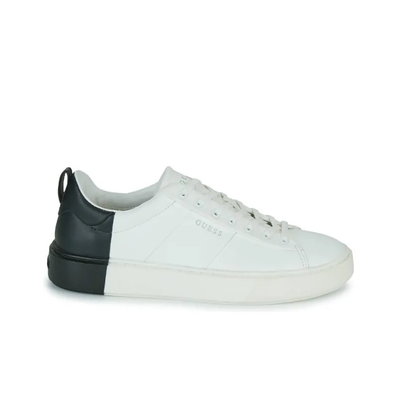 GUESS New Vice Low Top Skateboard Shoes Men's White-7