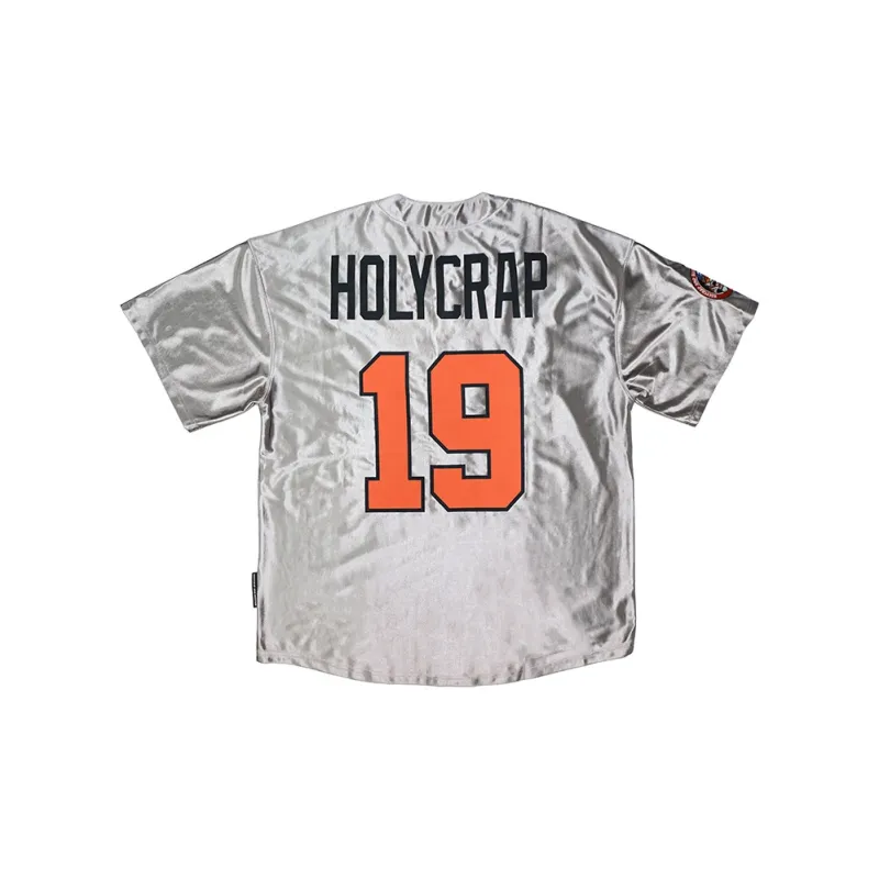 Holycrap T Shirts Unisex Silver-1