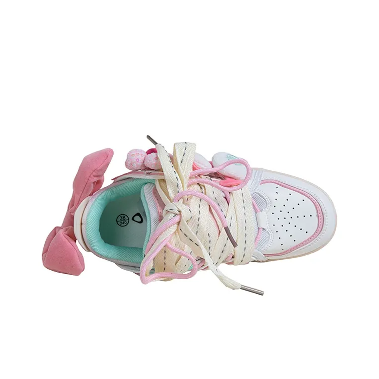 OYNN Young Baby Series Aaah Dopamine Girlish Box Anti Slip Wear Resistant Low Top Skateboard Shoes Women's-4