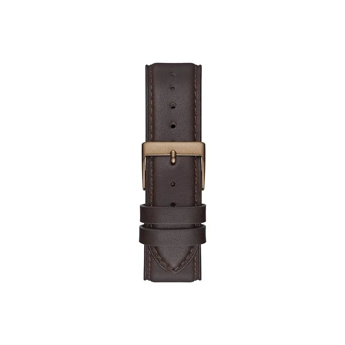 GUESS Wrist Watch Automatic Mechanical Movement Leather Strap 42mm Multicolor Watch Dial Men's Watches GW0212G2-2