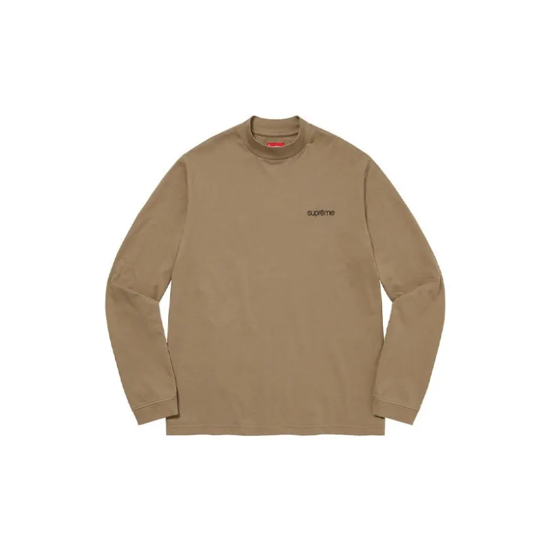 Supreme Mock Neck L/S Top-0